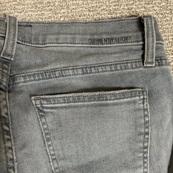 Current Elliot - Grey Splattered Stiletto Jean - Size 30 - Picture 5 of 15